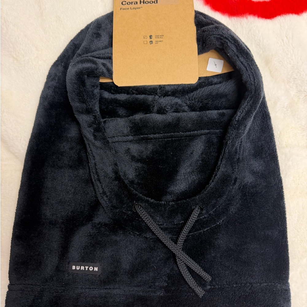 Burton Women’s Cora Fleece Hood – Balaclava-Style – Winter True Black
